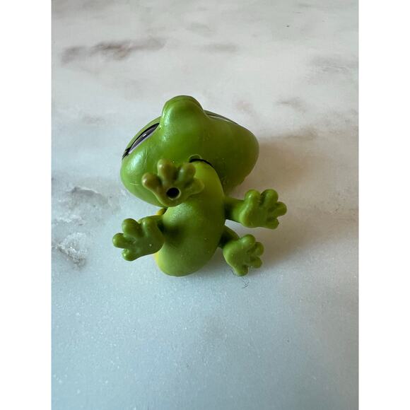 Littlest Pet Shop Simon Frogby #58 Blue Frog, Gecko Lizard Mabbox LPS Mini #3-42 - Picture 8 of 11